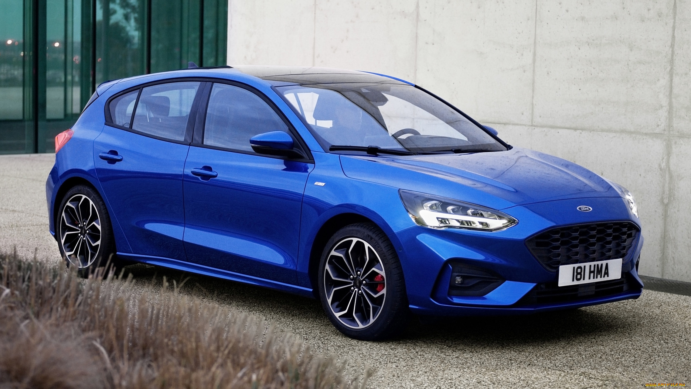 ford focus hatchback st-line 2019, , ford, hatchback, focus, 2019, st-line, blue